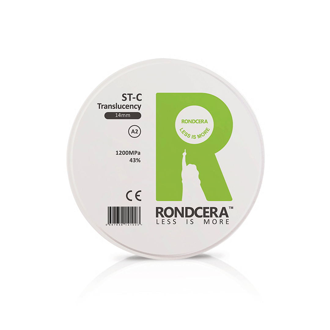 Rondcera ST-C диск циркониевый предокрашенный, 16 мм