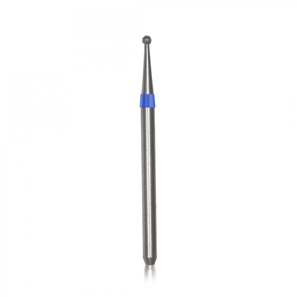 Diamond Bur FG - 1012HL бор стоматологический алмазный MICRODONT для турбинного наконечника, форма круглая (сферическая)
