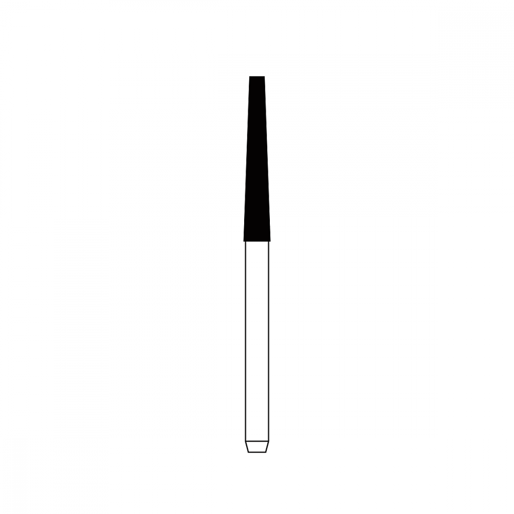 Diamond Bur FG - 5016 бор стоматологический алмазный MICRODONT для турбинного наконечника, форма конусная, усеченный, полусферический