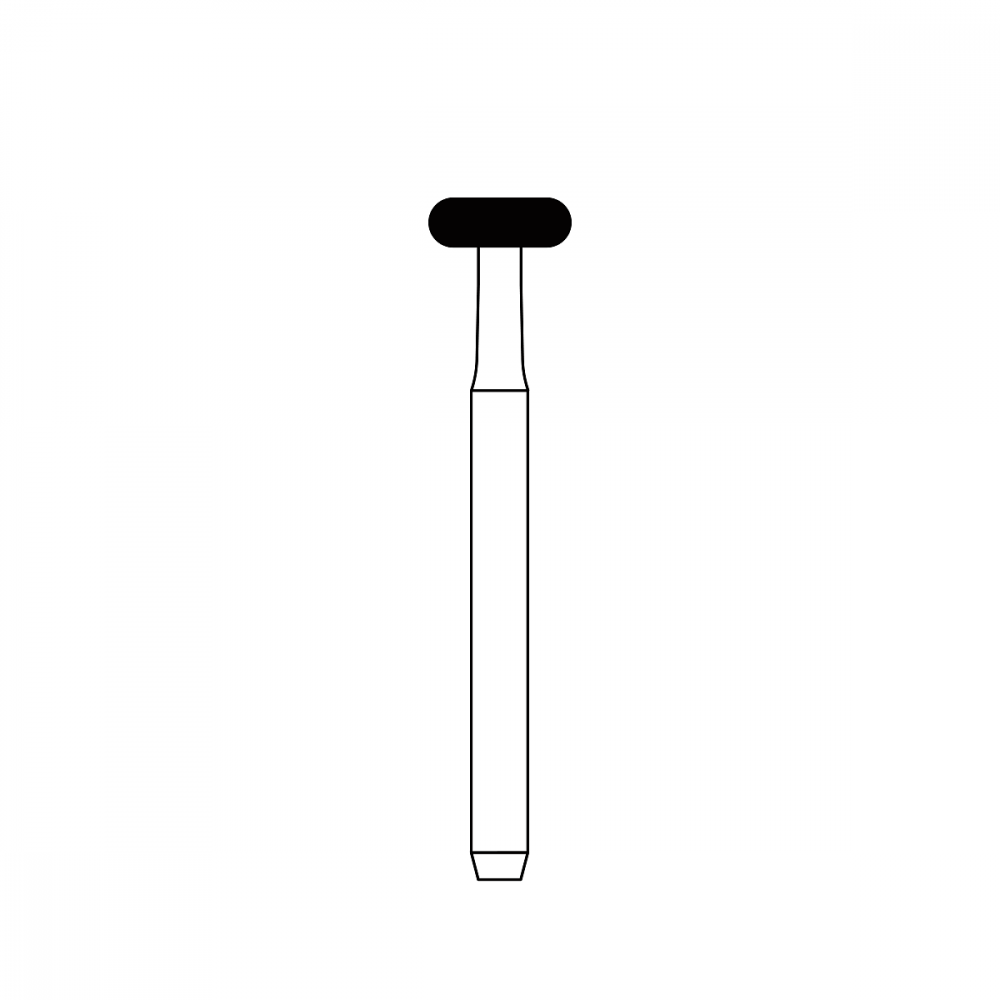 Diamond Bur FG - 3053 бор стоматологический алмазный MICRODONT для турбинного наконечника, форма колесо