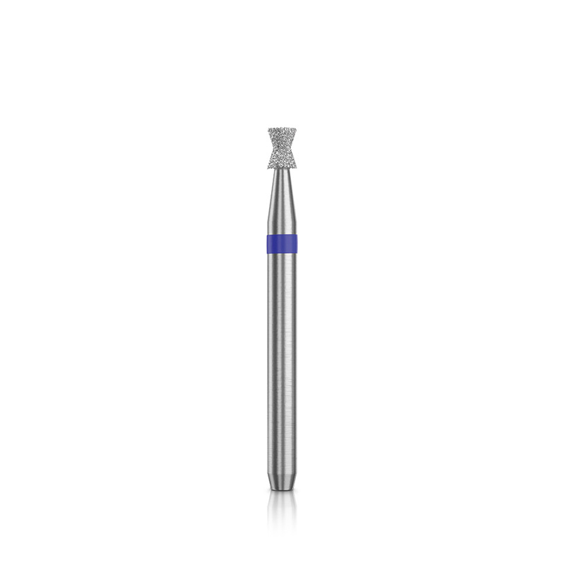 Diamond Bur FG - 1046 бор стоматологический алмазный MICRODONT для турбинного наконечника, форма обратного конуса с буртиком