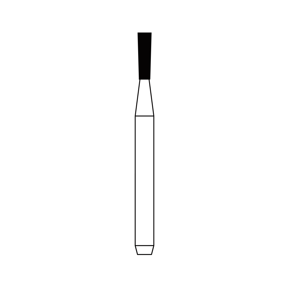 Diamond Bur FG - 1150 бор стоматологический алмазный MICRODONT для турбинного наконечника, форма обратного конуса