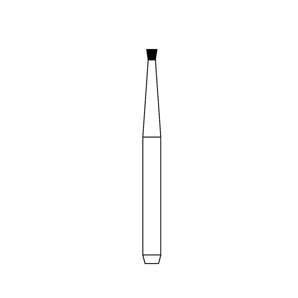 Diamond Bur FG - 1032 бор стоматологический алмазный MICRODONT для турбинного наконечника, форма обратного конуса
