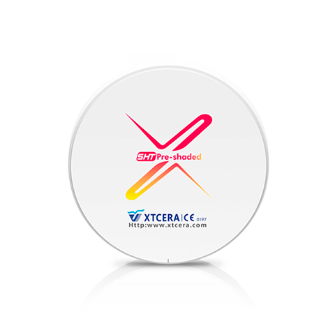 Диск из диоксида циркония XTCERA SHT-P (Super High Translucency, Pre-shaded)