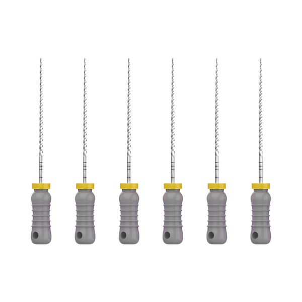 Ручной эндодонтический файл Romax C+FILES (сталь), 08, длина 21 мм, 6 шт.