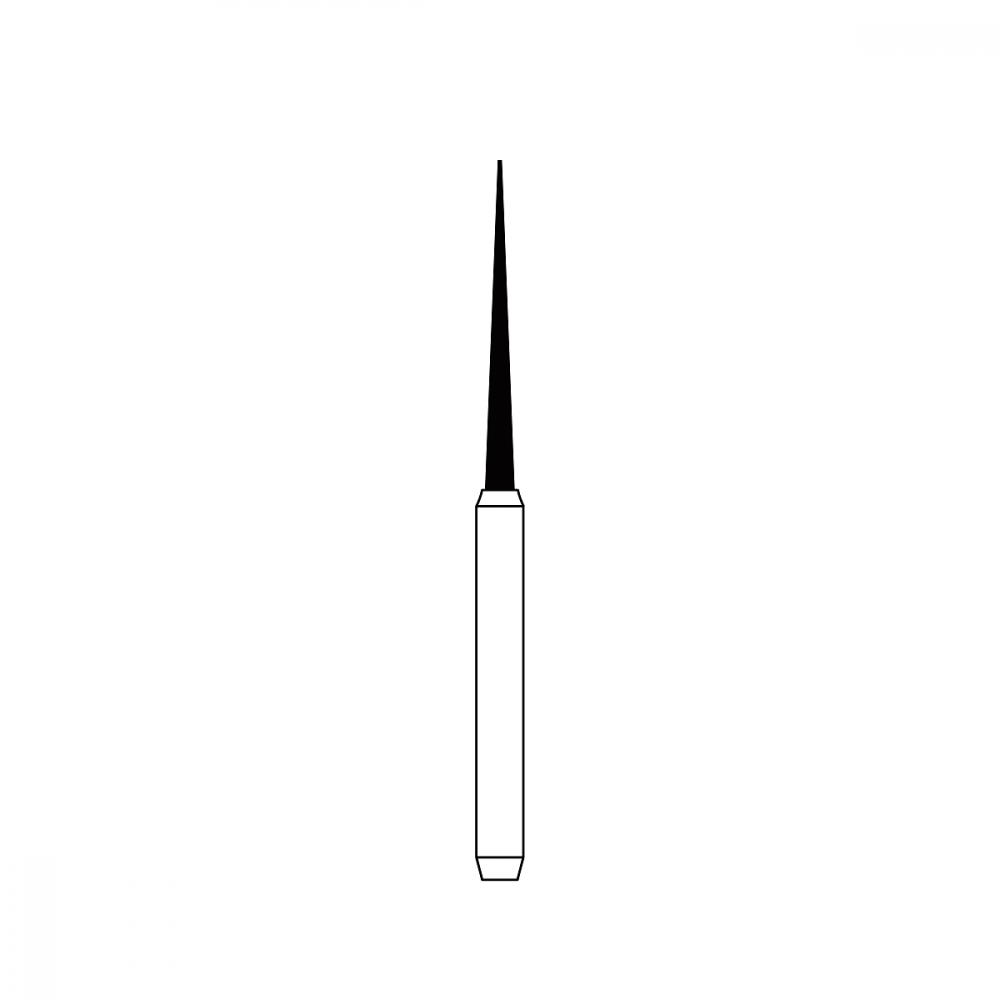 Diamond Bur FG - 4200F бор стоматологический алмазный MICRODONT для турбинного наконечника , форма конусная, усеченный, полусферический
