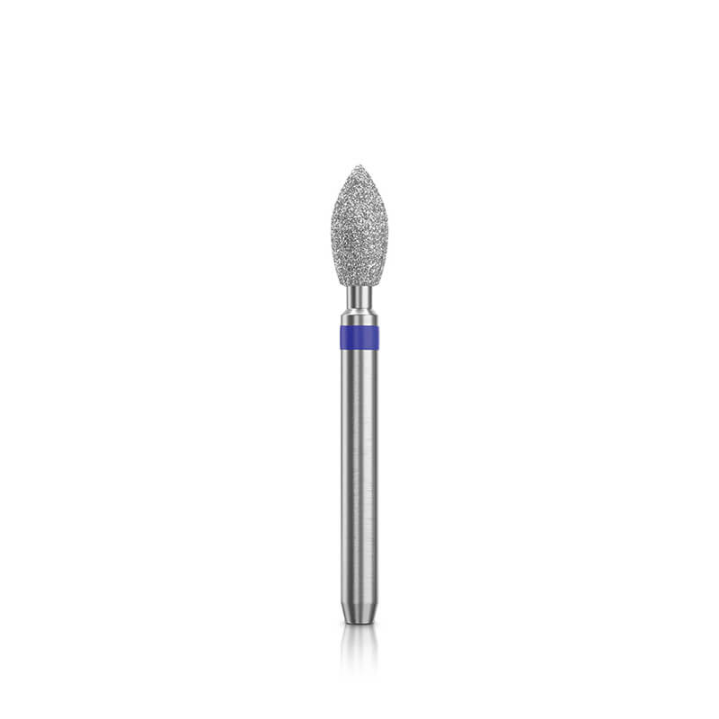 Diamond Bur FG - 3118 бор стоматологический алмазный MICRODONT для турбинного наконечника, форма конуса с пламевидным концом