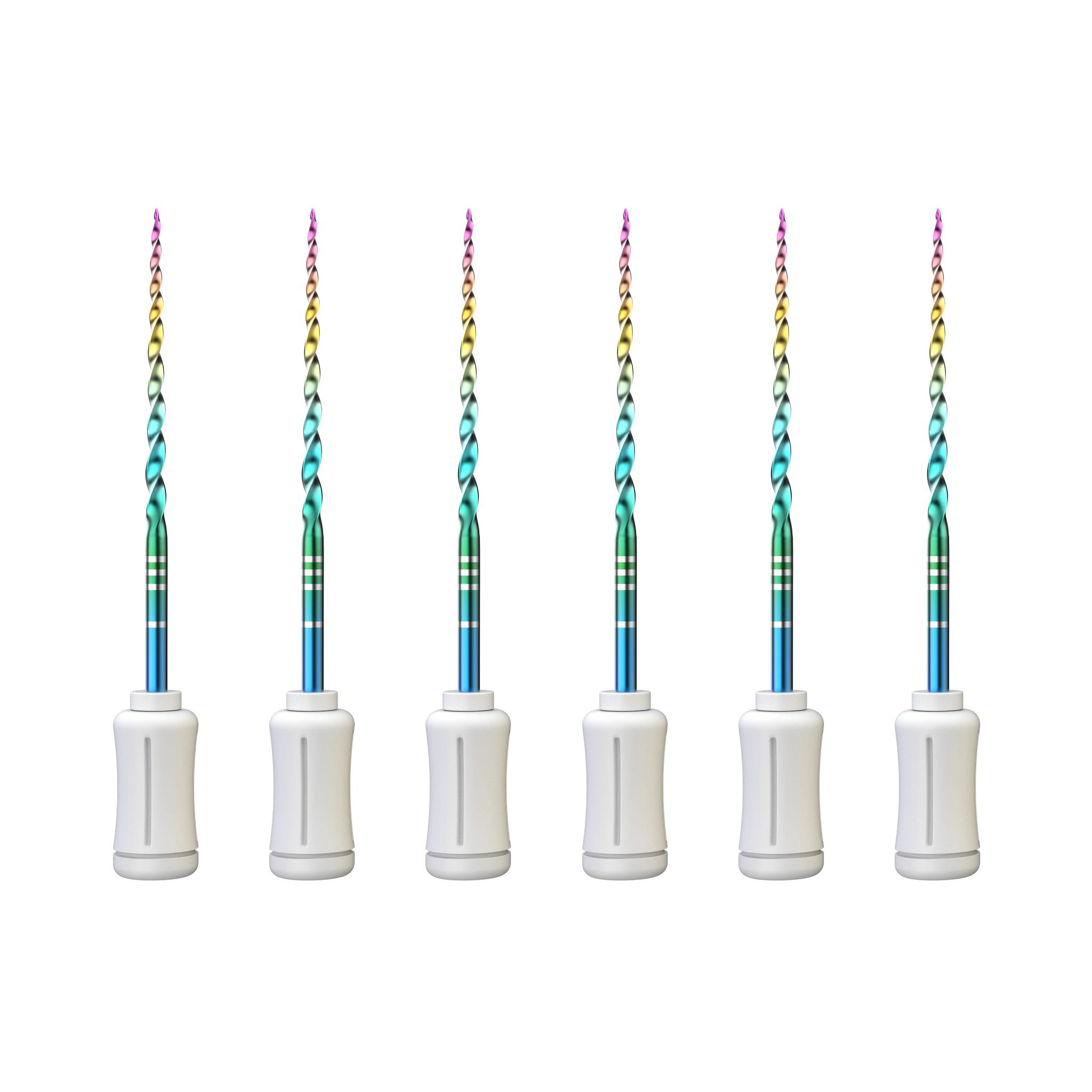 Ручной эндодонтический файл Romax SUP-TAPER files aurora hand use (NiTi), S2, длина 25 мм, 6 шт.