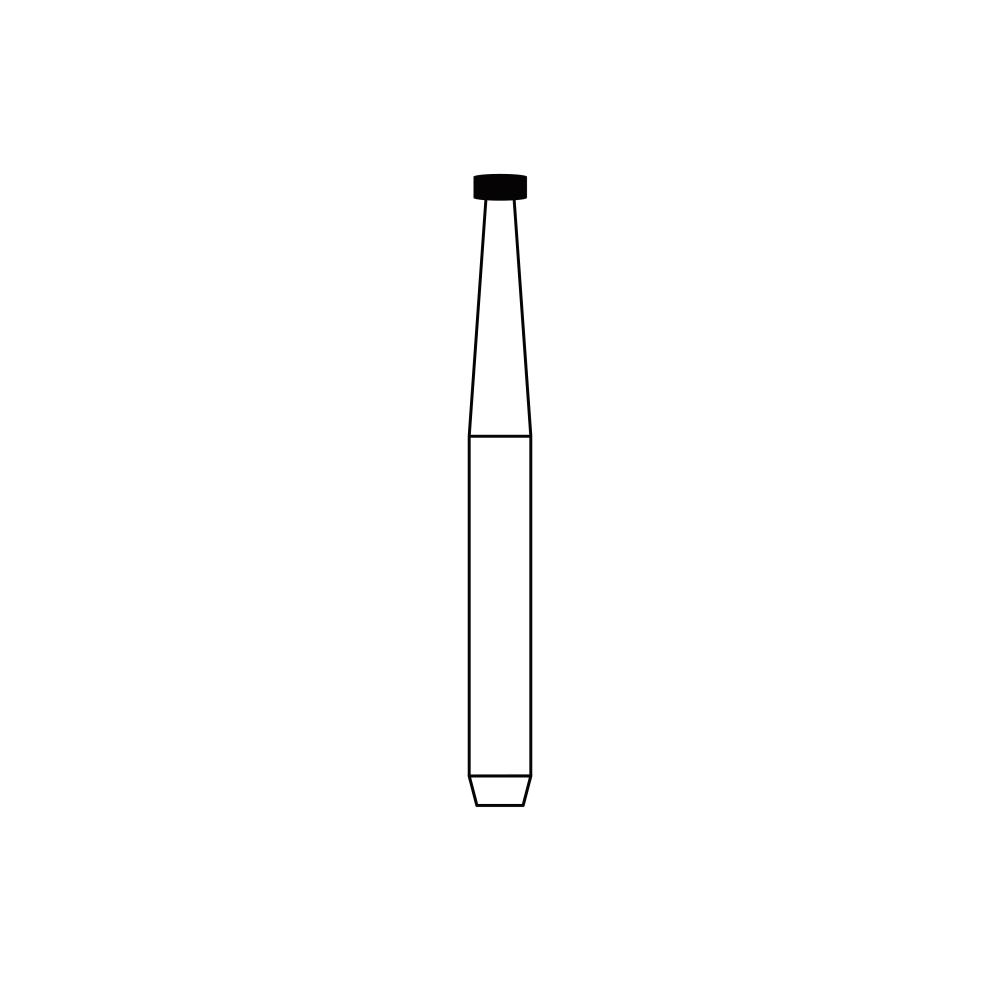 Diamond Bur FG - 1320 бор стоматологический алмазный MICRODONT для турбинного наконечника, форма колесо