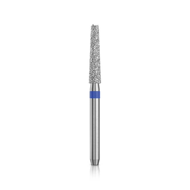 Diamond Bur FG - 2068 бор стоматологический алмазный MICRODONT для турбинного наконечника , форма конусная, усеченный, полусферический