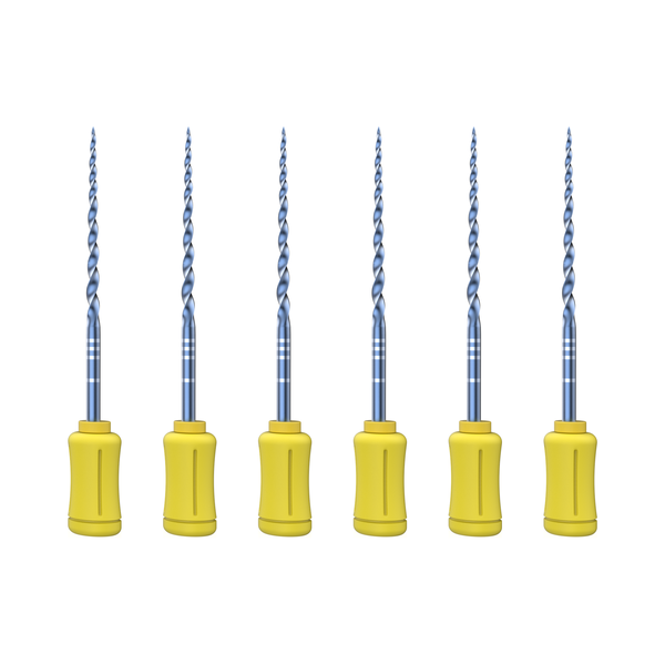 Ручной эндодонтический файл Romax SUP-TAPER files blue hand use (NiTi), F5, длина 21 мм, 6 шт.