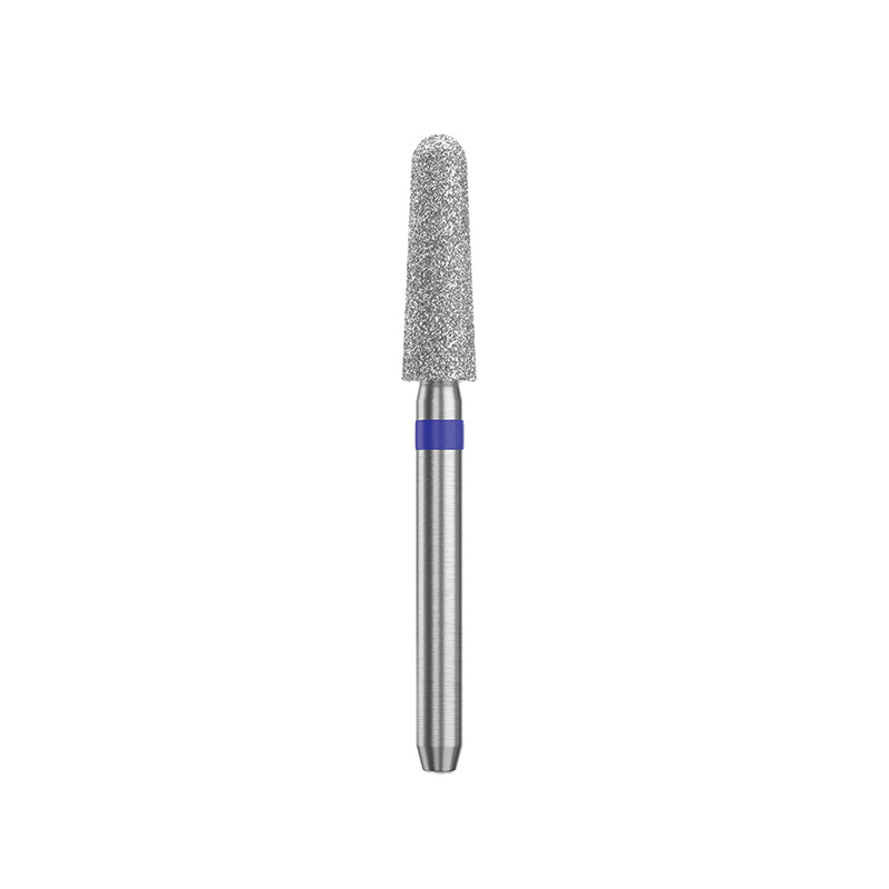 Diamond Bur FG - 4137 бор стоматологический алмазный MICRODONT для турбинного наконечника, форма конусная, закругленная кромка